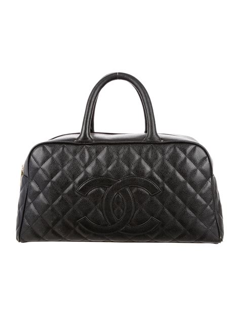 chanel caviar bowler bag|Chanel Small Caviar Bowler Bag .